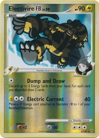 Electivire FB Reverse Holo Pokemon card from Supreme Victors