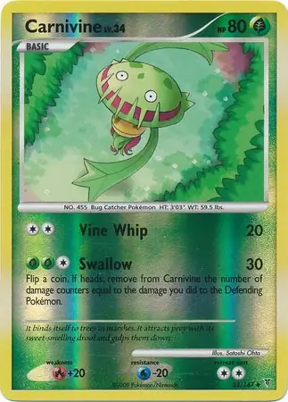 Carnivine Reverse Holo