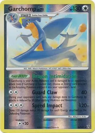 Garchomp Reverse Holo