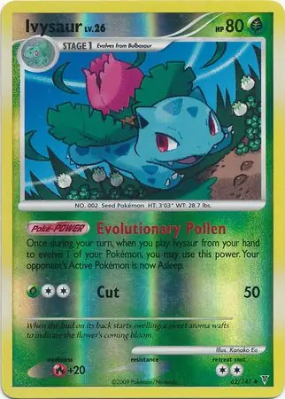 Ivysaur Reverse Holo
