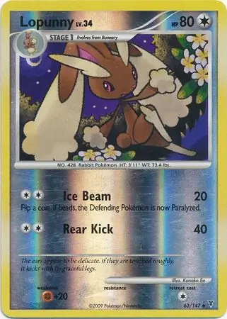 Lopunny Reverse Holo