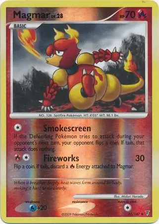 Magmar Reverse Holo