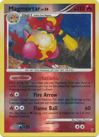 Magmortar Reverse Holo