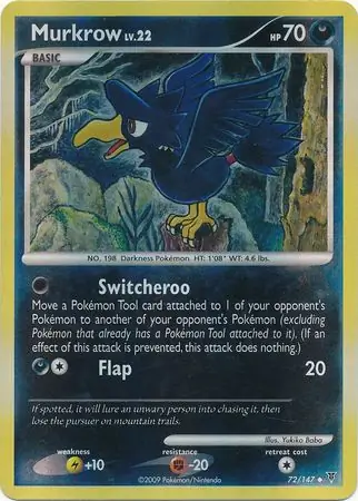 Murkrow Reverse Holo
