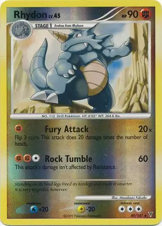 Rhydon Reverse Holo