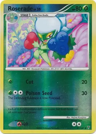 Roserade Reverse Holo