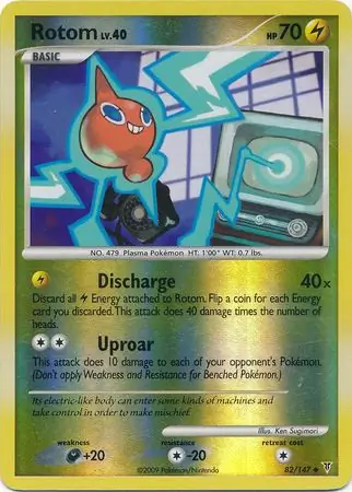 Rotom Reverse Holo