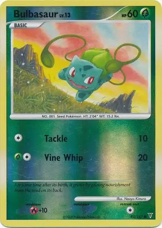 Bulbasaur Reverse Holo