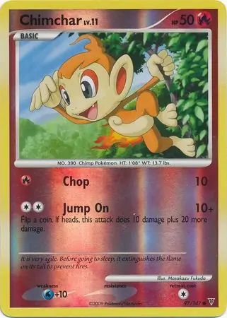 Chimchar Reverse Holo