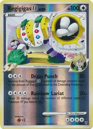Regigigas FB Reverse Holo
