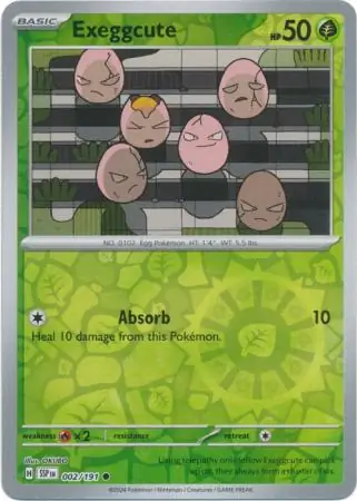 Exeggcute Reverse Holo