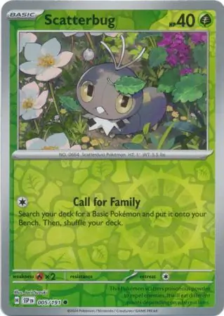 Scatterbug Reverse Holo