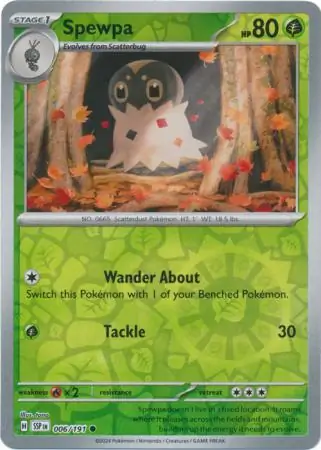 Spewpa Reverse Holo