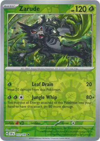 Zarude Reverse Holo