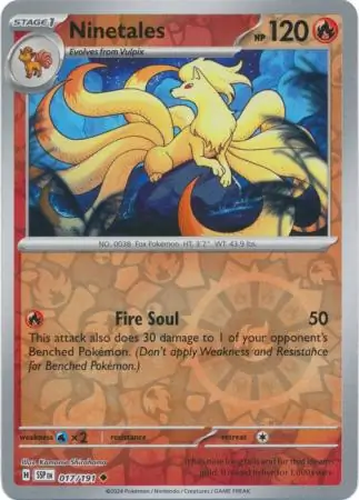 Ninetales Reverse Holo