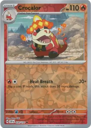 Crocalor Reverse Holo