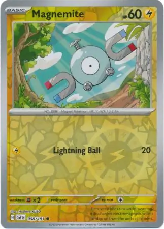 Magnemite Reverse Holo