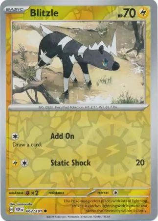 Blitzle Reverse Holo