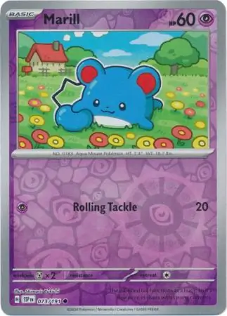 Marill Reverse Holo