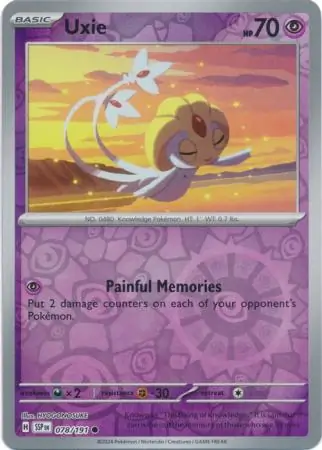 Uxie Reverse Holo