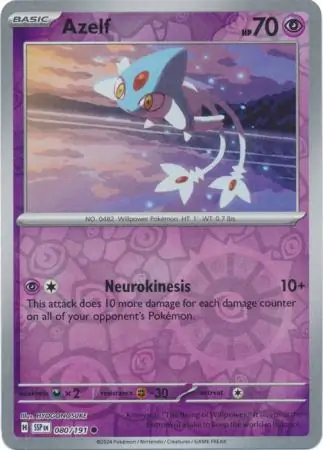 Azelf Reverse Holo