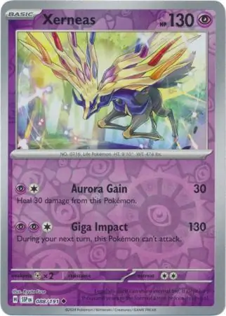 Xerneas Reverse Holo