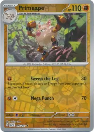 Primeape Reverse Holo