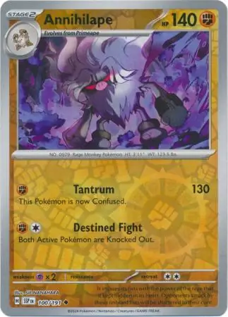 Annihilape Reverse Holo