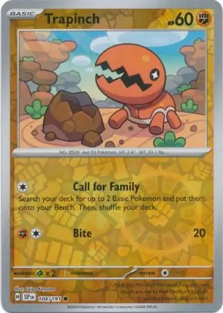 Trapinch Reverse Holo