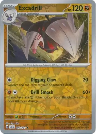 Excadrill Reverse Holo