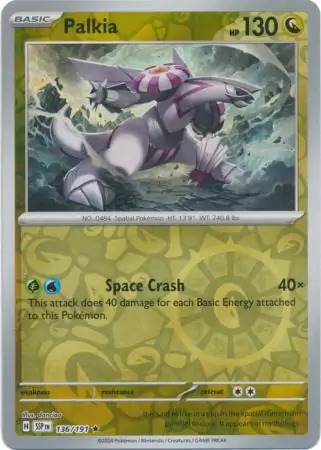 Palkia Reverse Holo