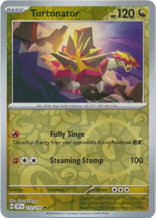 Turtonator Reverse Holo