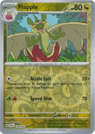 Flapple Reverse Holo