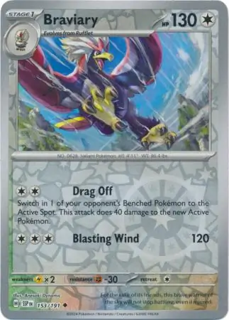 Braviary Reverse Holo