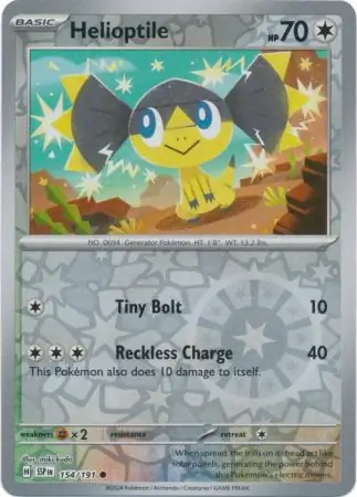 Helioptile Reverse Holo