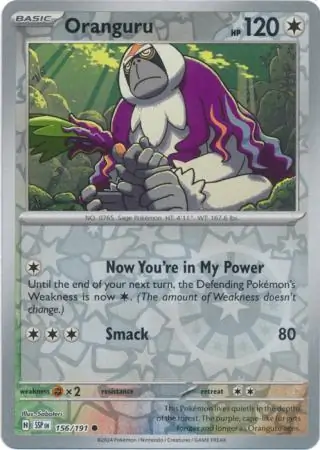 Oranguru Reverse Holo