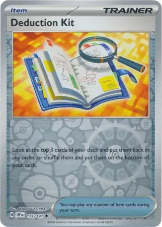 Deduction Kit Reverse Holo