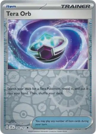 Tera Orb Reverse Holo
