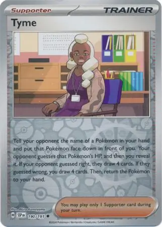 Tyme Reverse Holo