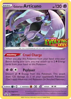 Galarian Articuno Prerelease