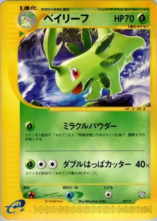 Bayleef Pokemon card from T Promos