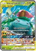 Celebi & Venusaur GX Pokemon card from Tag Bolt