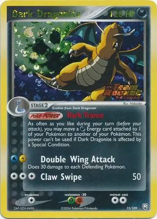 Dark Dragonite Reverse Holo
