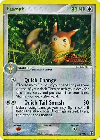 Furret Reverse Holo