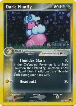 Dark Flaaffy Reverse Holo