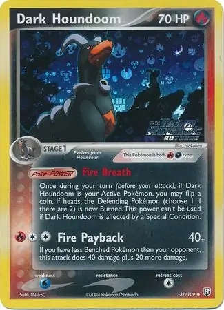 Dark Houndoom Reverse Holo