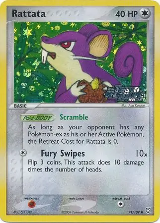 Rattata Reverse Holo