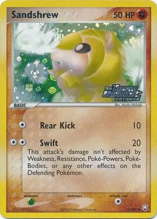 Sandshrew Reverse Holo