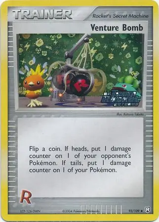 Venture Bomb Reverse Holo