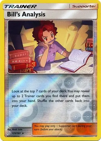 Bill's Analysis Reverse Holo